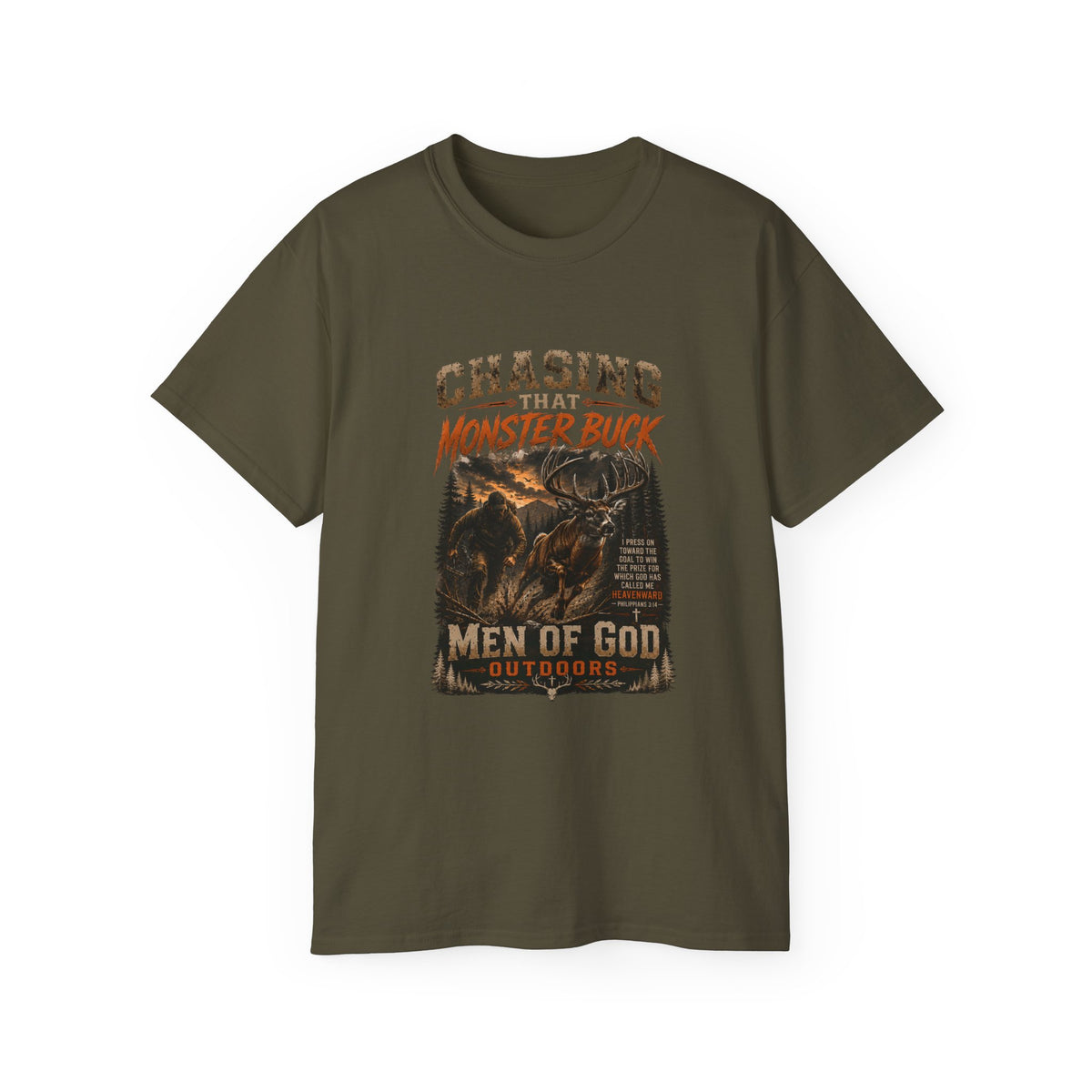 Chasing Monster Buck Tee Shirt