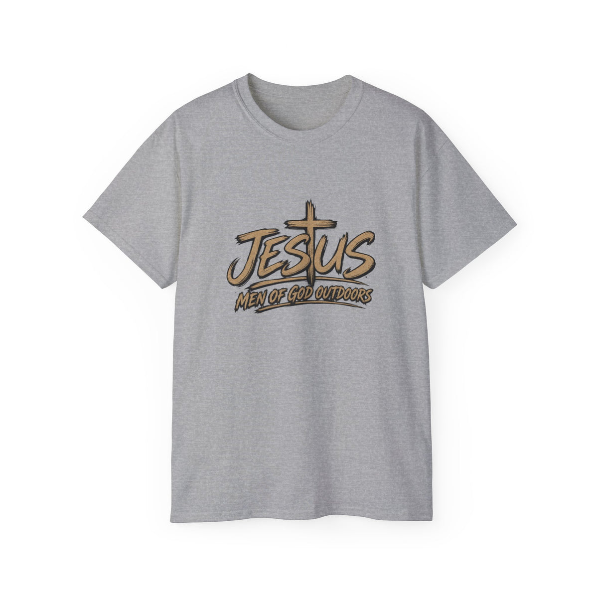 Jesus — Men of God Outdoors T-Shirt