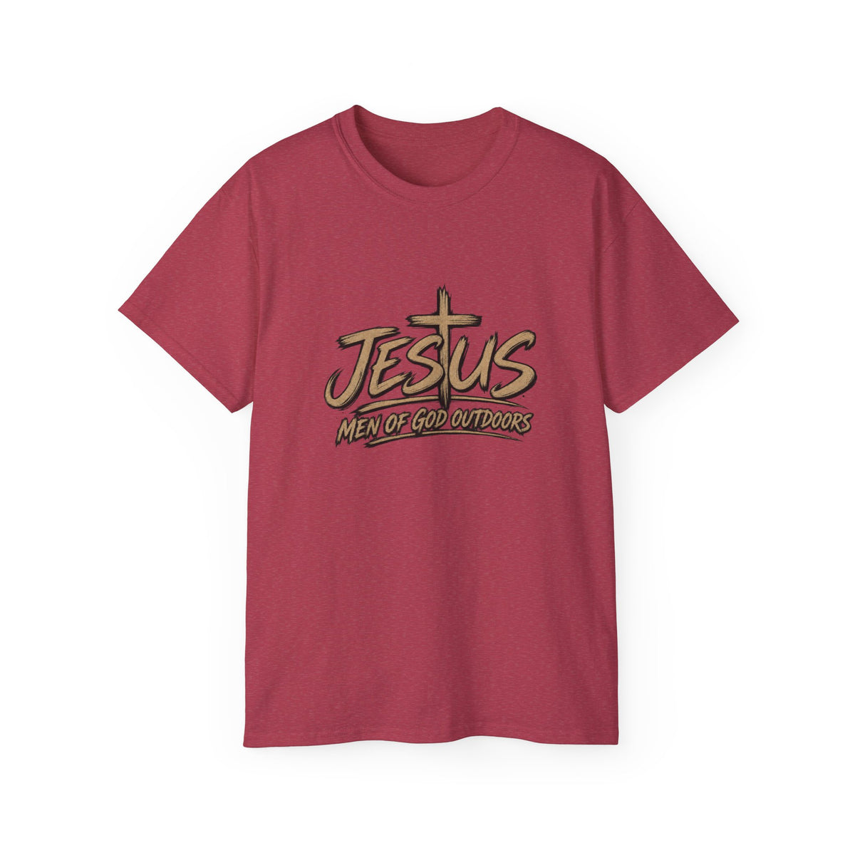 Jesus — Men of God Outdoors T-Shirt
