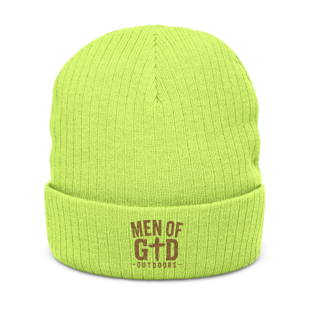 Men of God Outdoors Embroidered Beanie