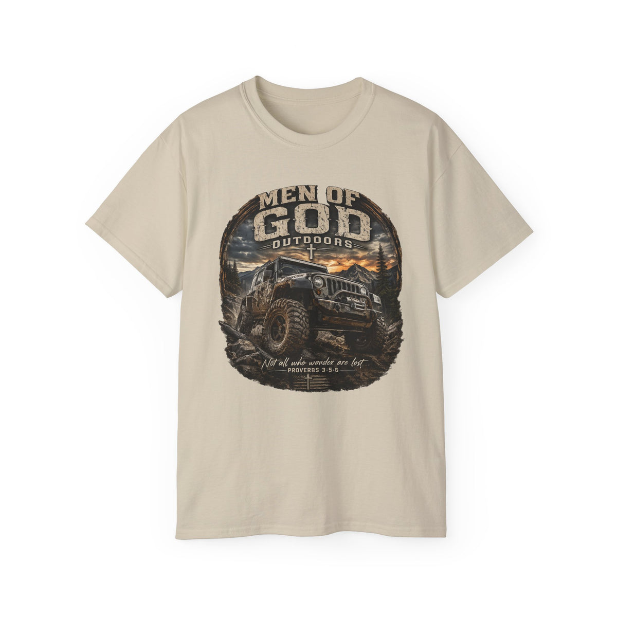 Men of God Outdoors™ Off-Road Jeep T-Shirt