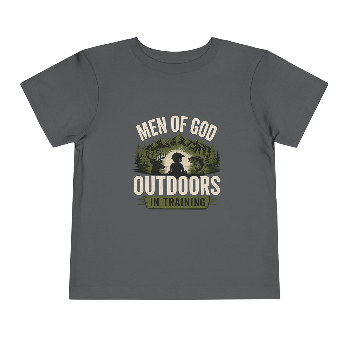 Men of God Outdoors in Training – Youth T-Shirt