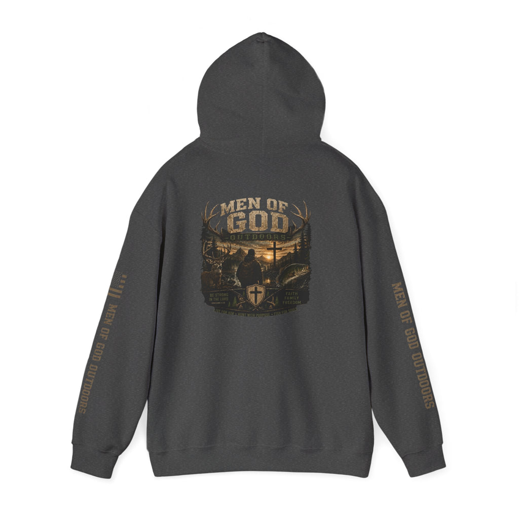 Men Of God Outdoors Hoodie