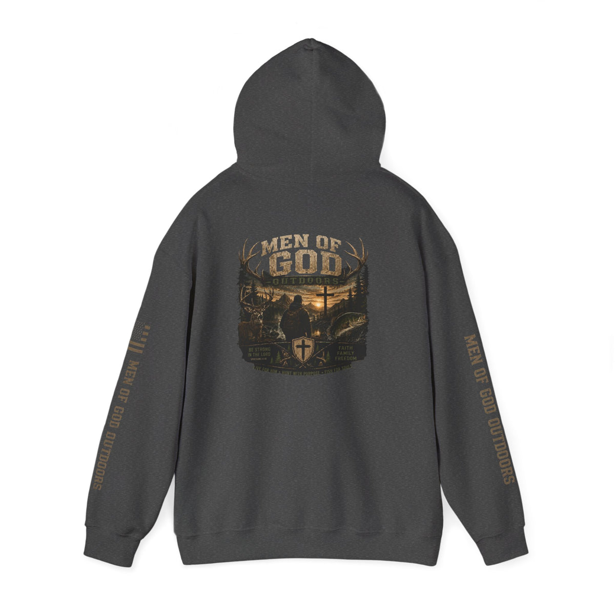 Men Of God Outdoors Hoodie
