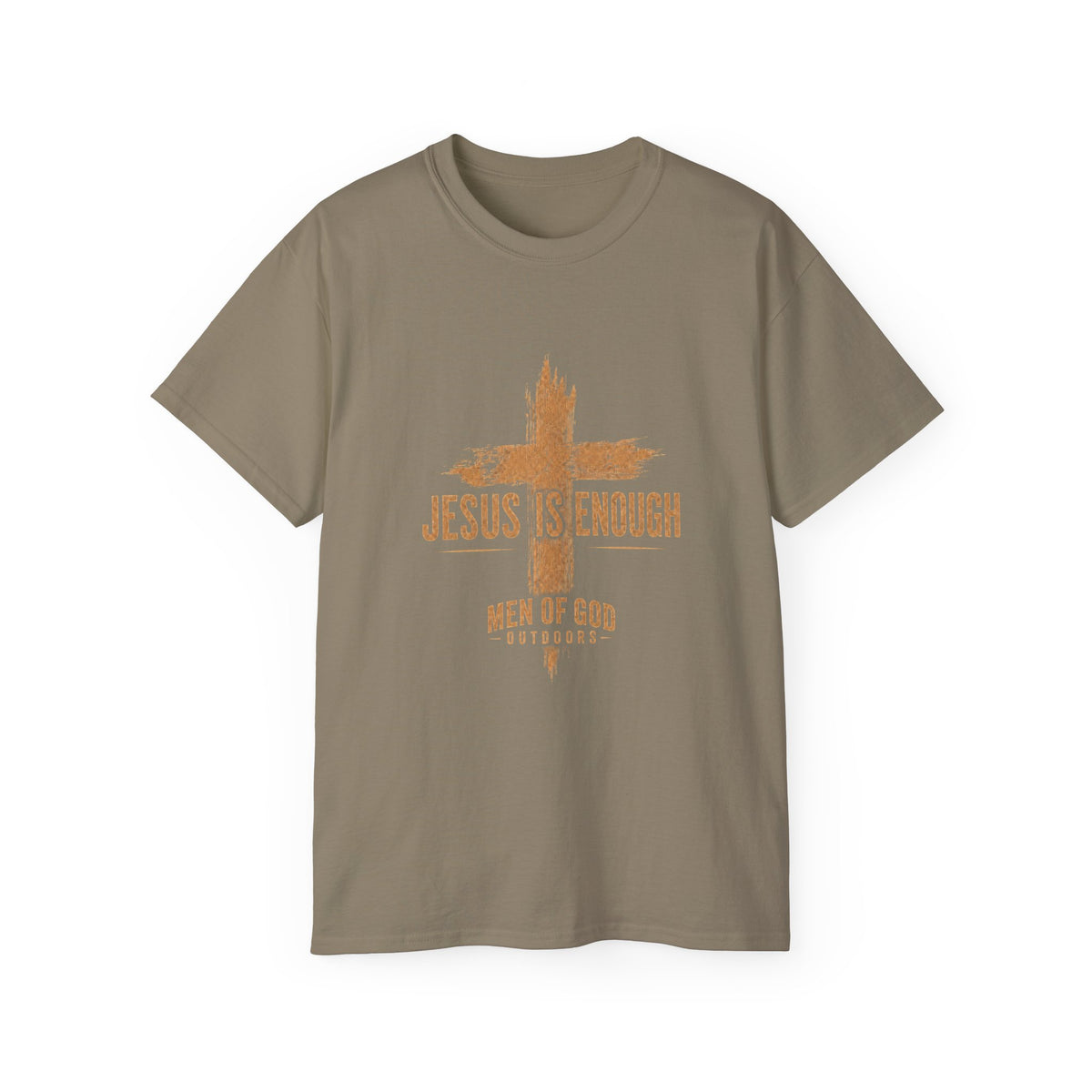 Jesus Is Enough — Men of God Outdoors T-Shirt