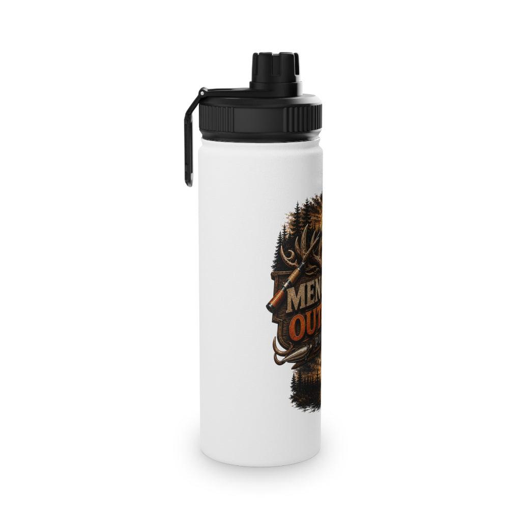 Stainless Steel Water Bottle, Sports Lid 12oz 18oz 32oz