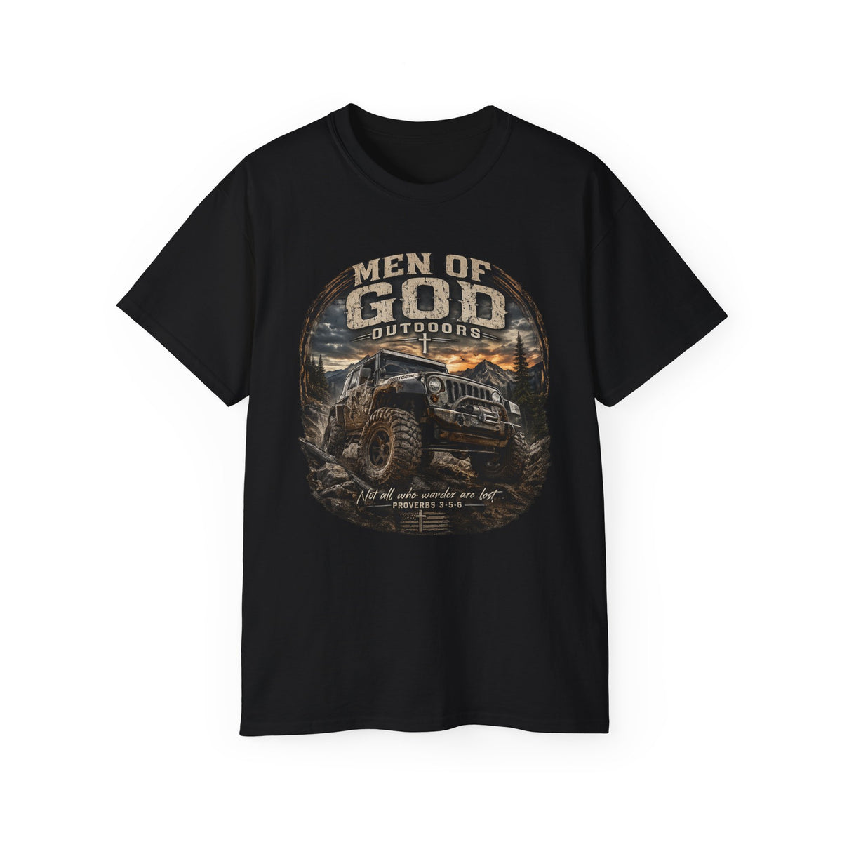 Men of God Outdoors™ Off-Road Jeep T-Shirt