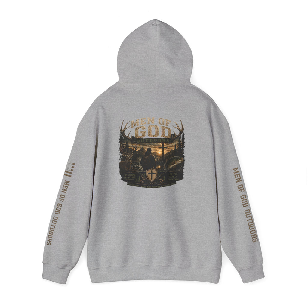 Men Of God Outdoors Hoodie