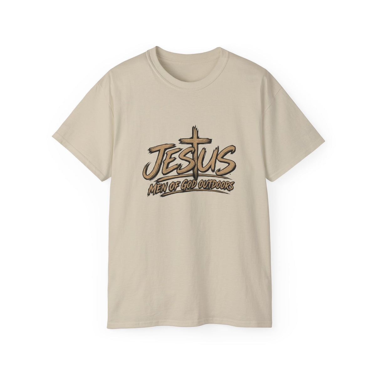 Jesus — Men of God Outdoors T-Shirt