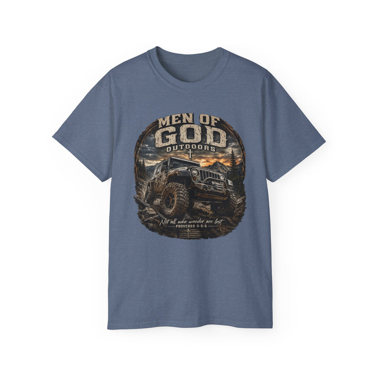 Men of God Outdoors™ Off-Road Jeep T-Shirt