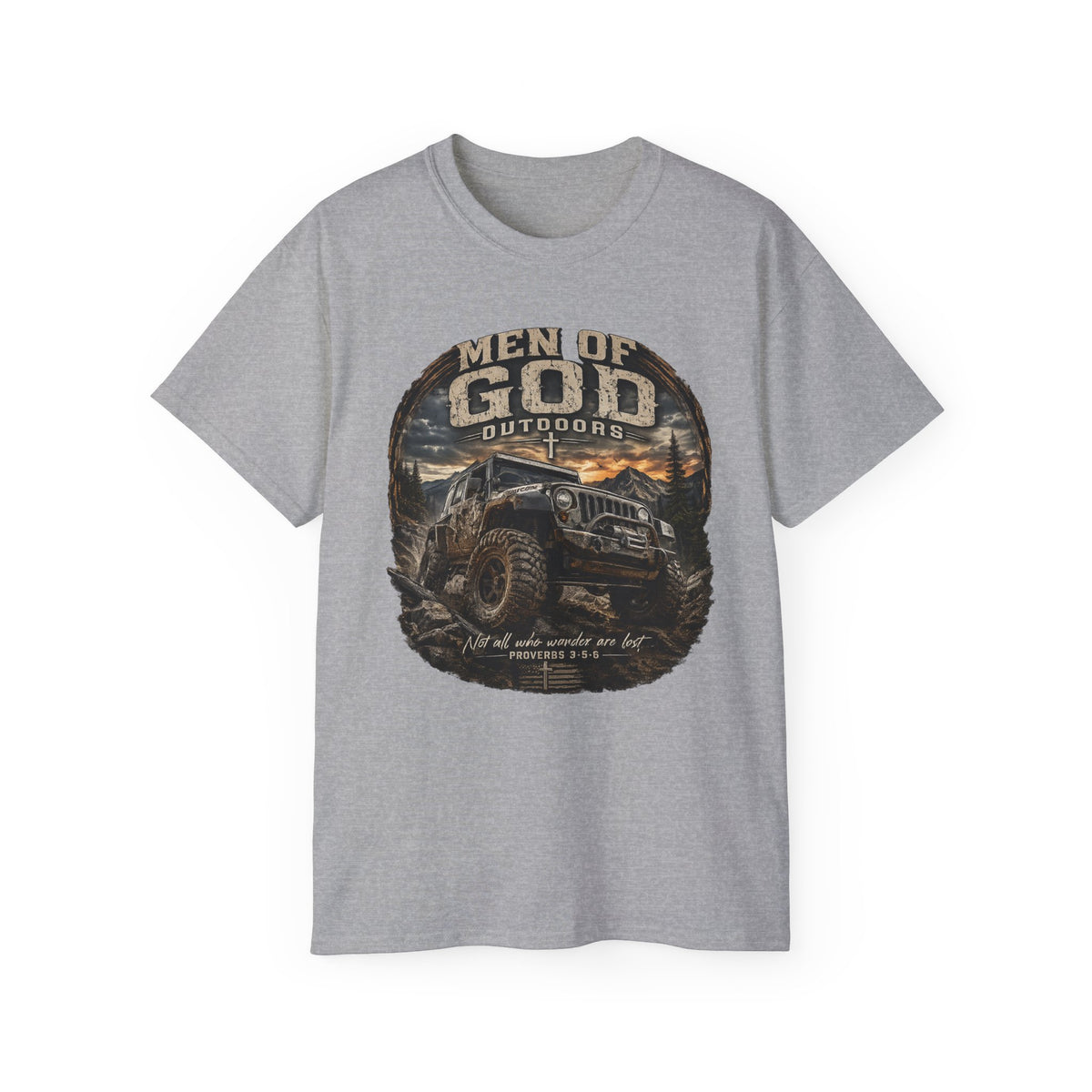 Men of God Outdoors™ Off-Road Jeep T-Shirt