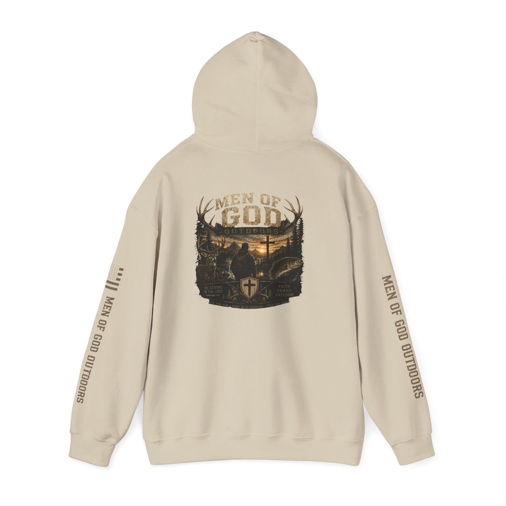 Men Of God Outdoors Hoodie