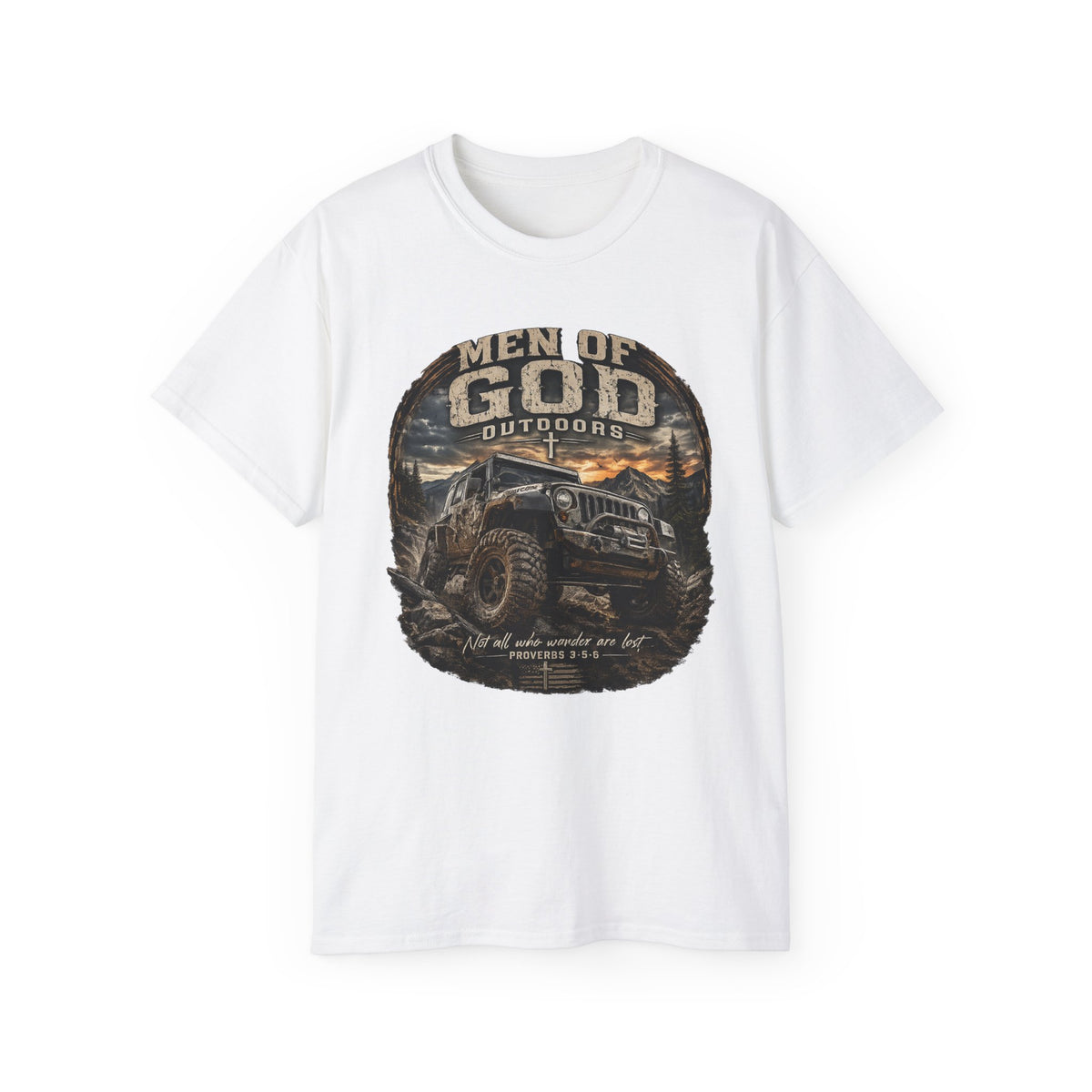 Men of God Outdoors™ Off-Road Jeep T-Shirt