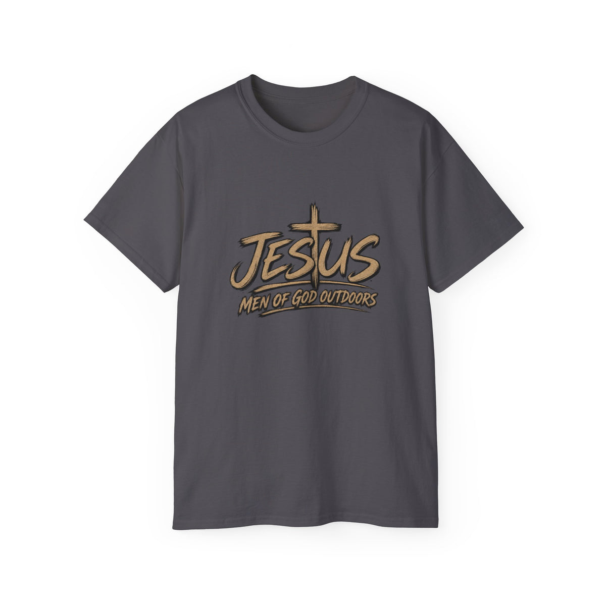 Jesus — Men of God Outdoors T-Shirt