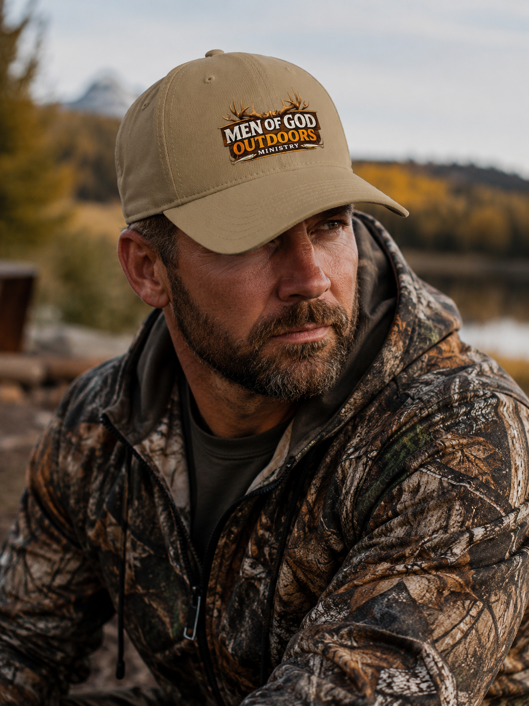Men Of God Outdoors Low Profile Baseball Cap