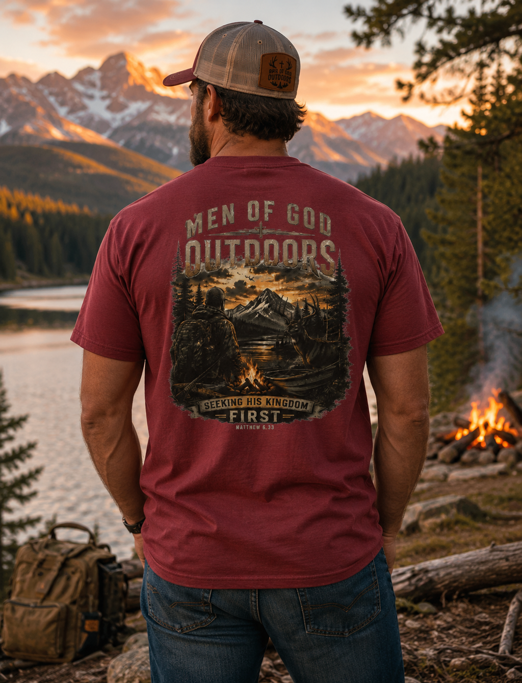 Seeking His Kingdom T Shirt