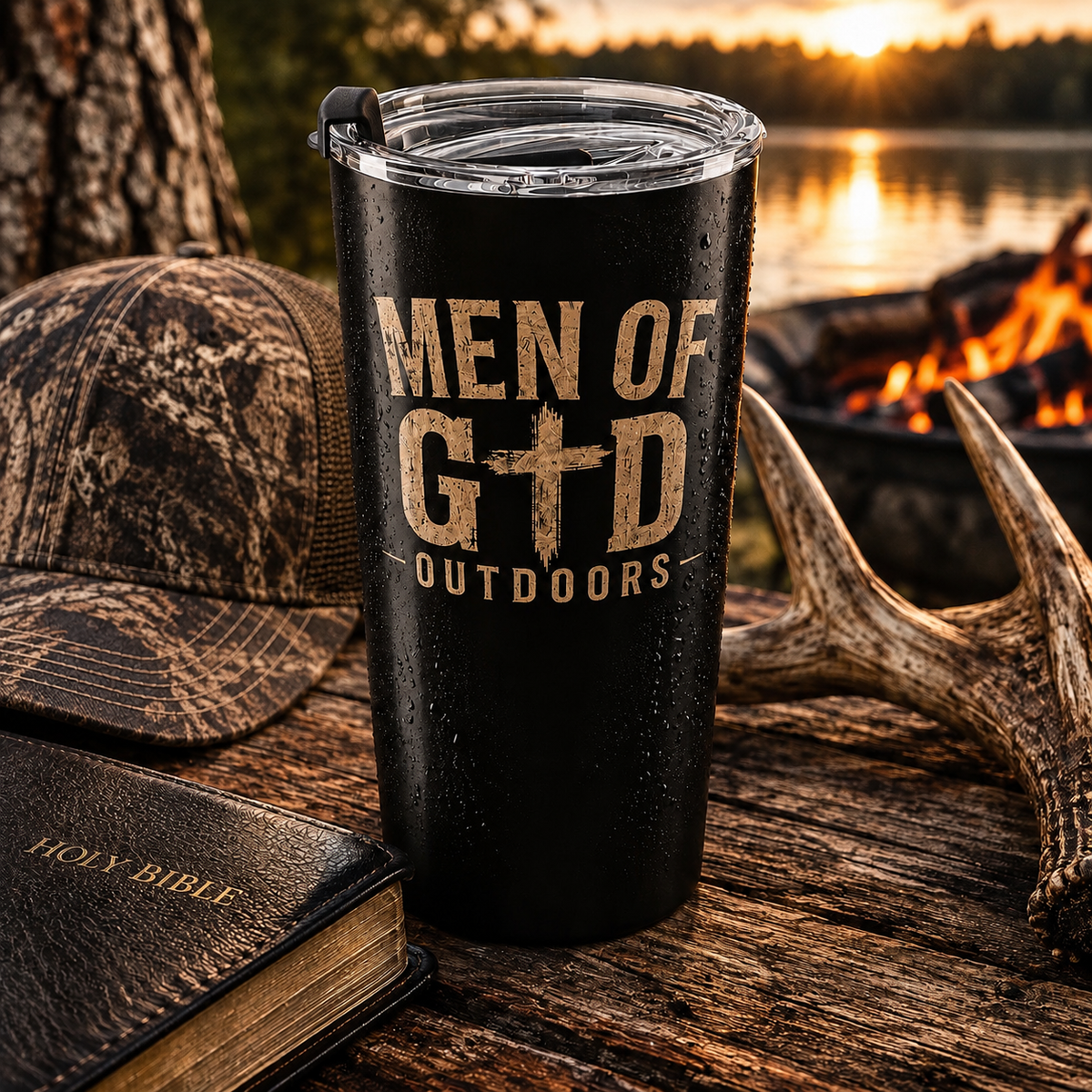 Men of God Outdoors Tumbler 20oz