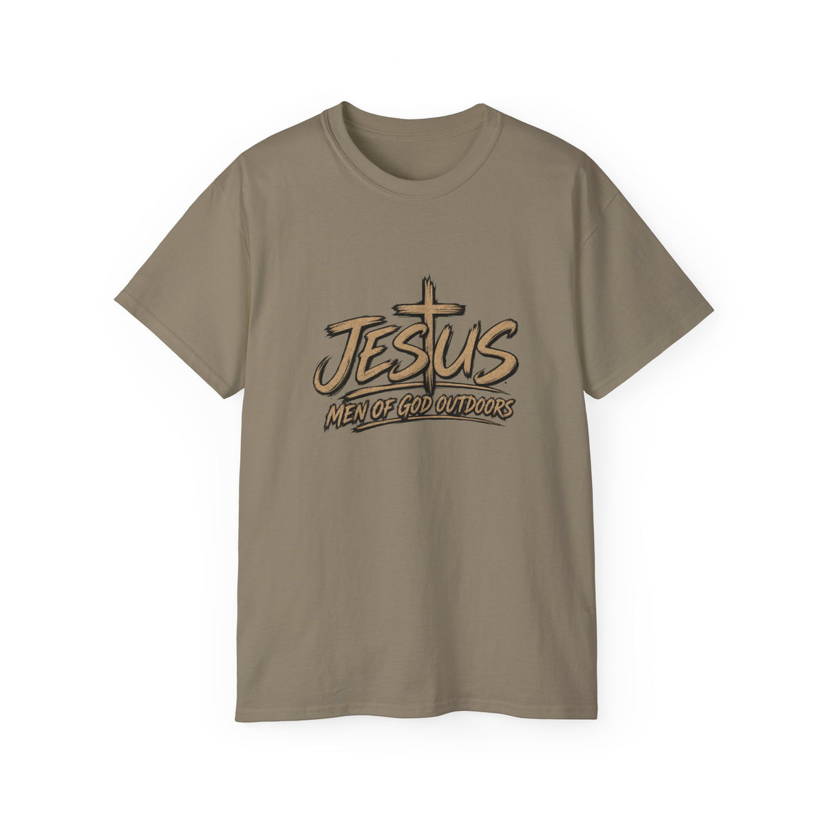 Jesus — Men of God Outdoors T-Shirt