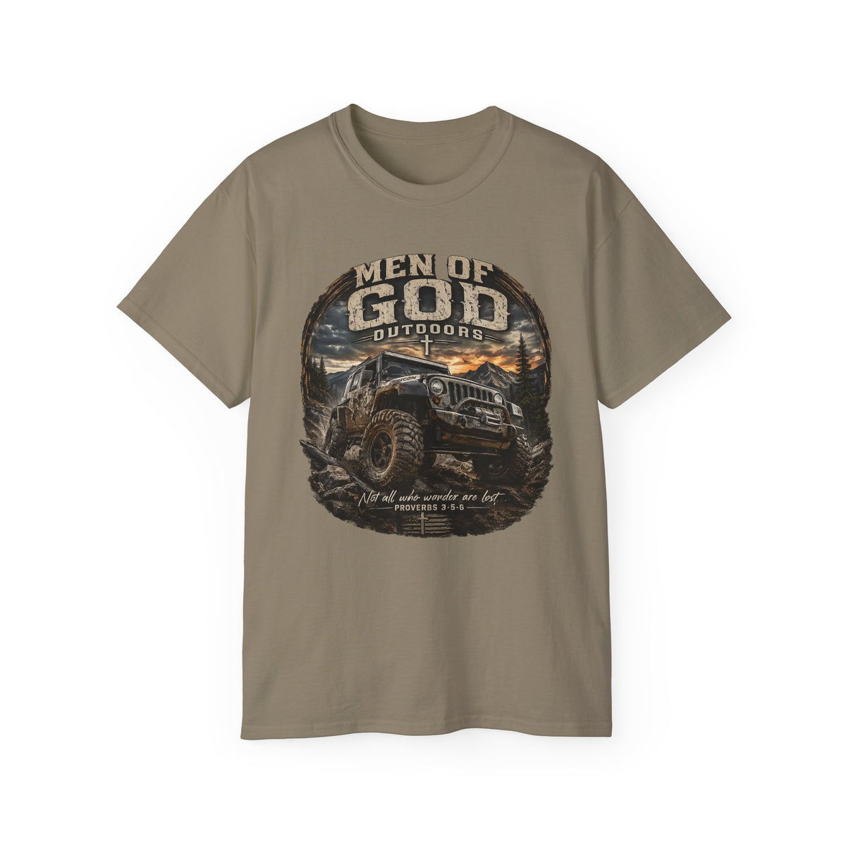 Men of God Outdoors™ Off-Road Jeep T-Shirt