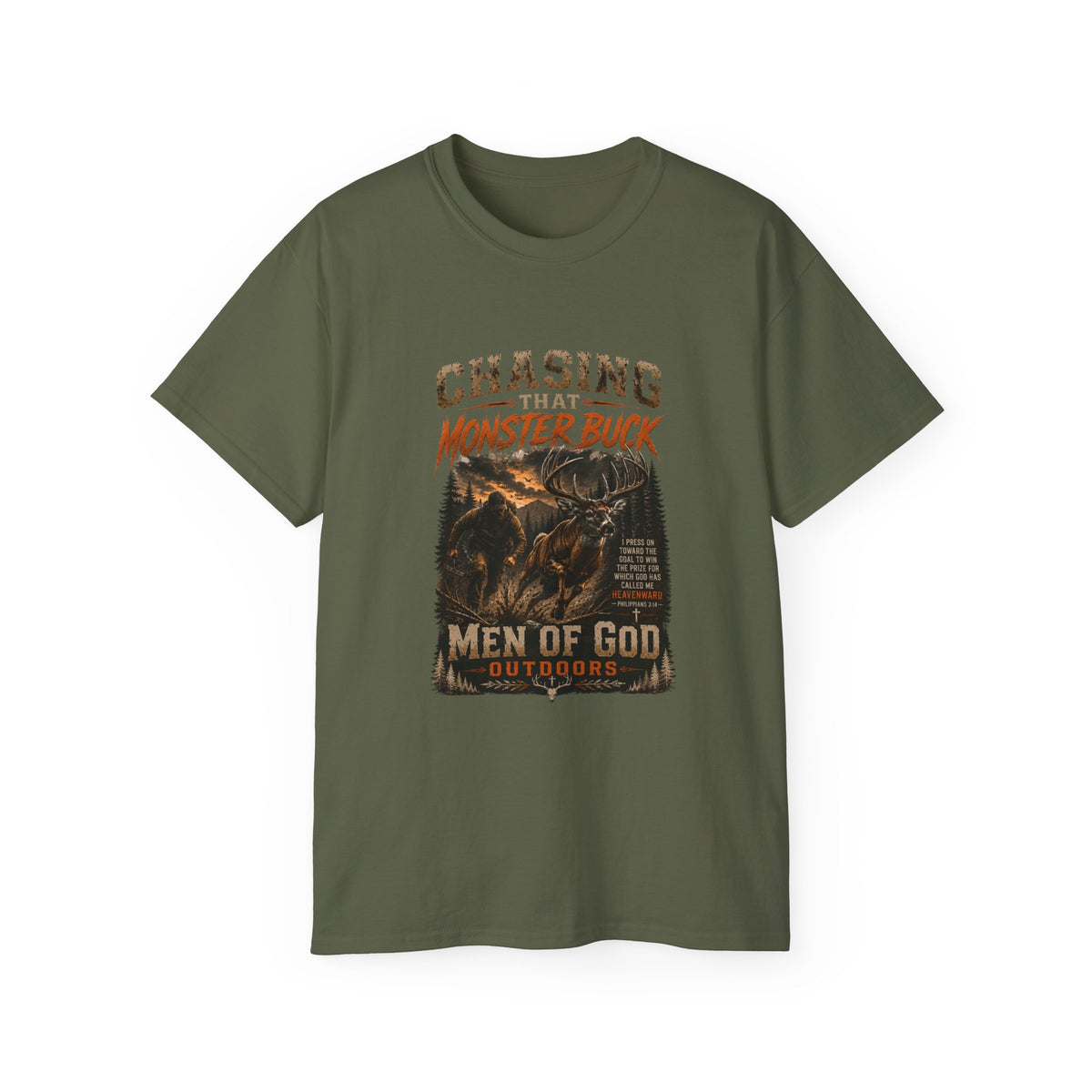 Chasing Monster Buck Tee Shirt