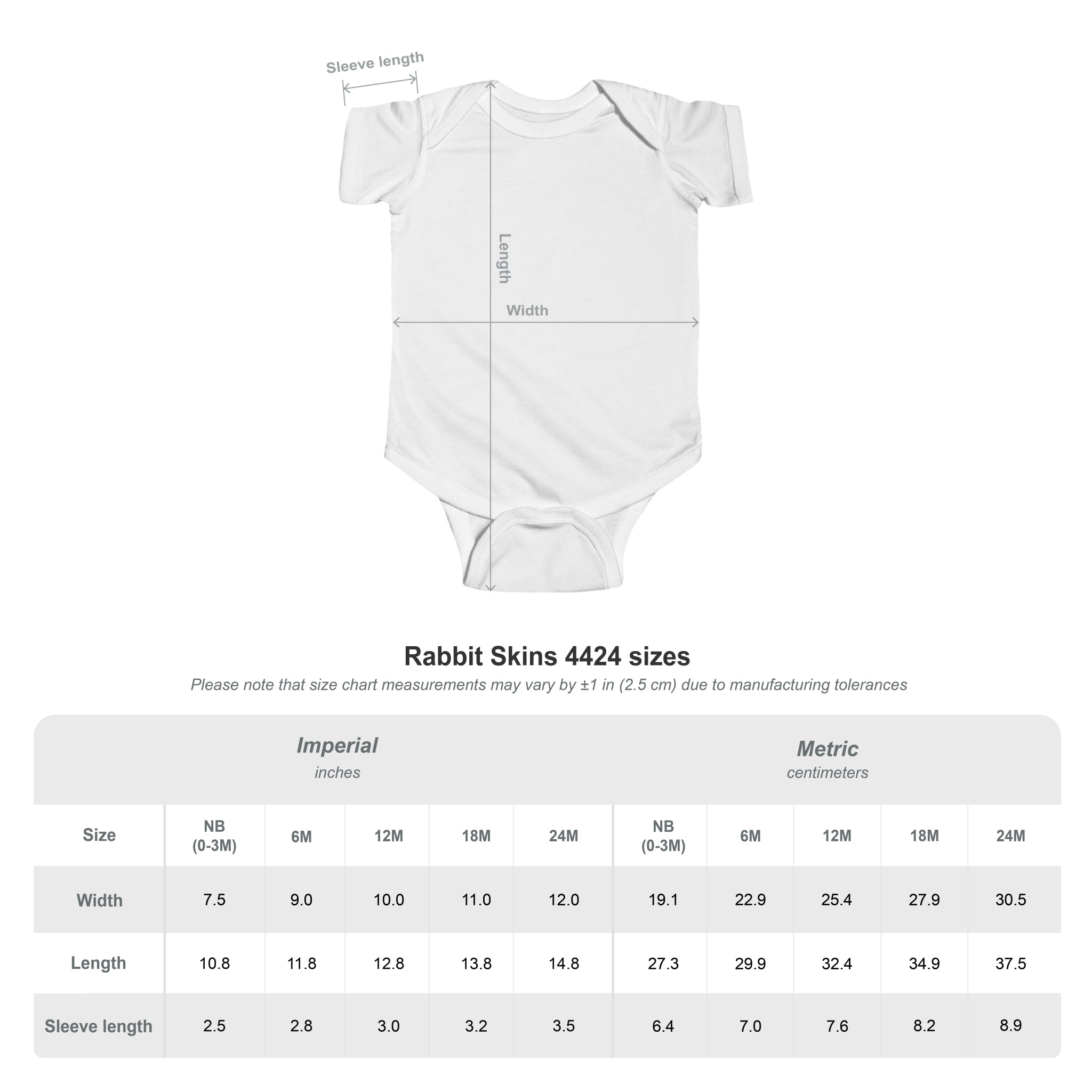 Infant MOGO in Training Onesie