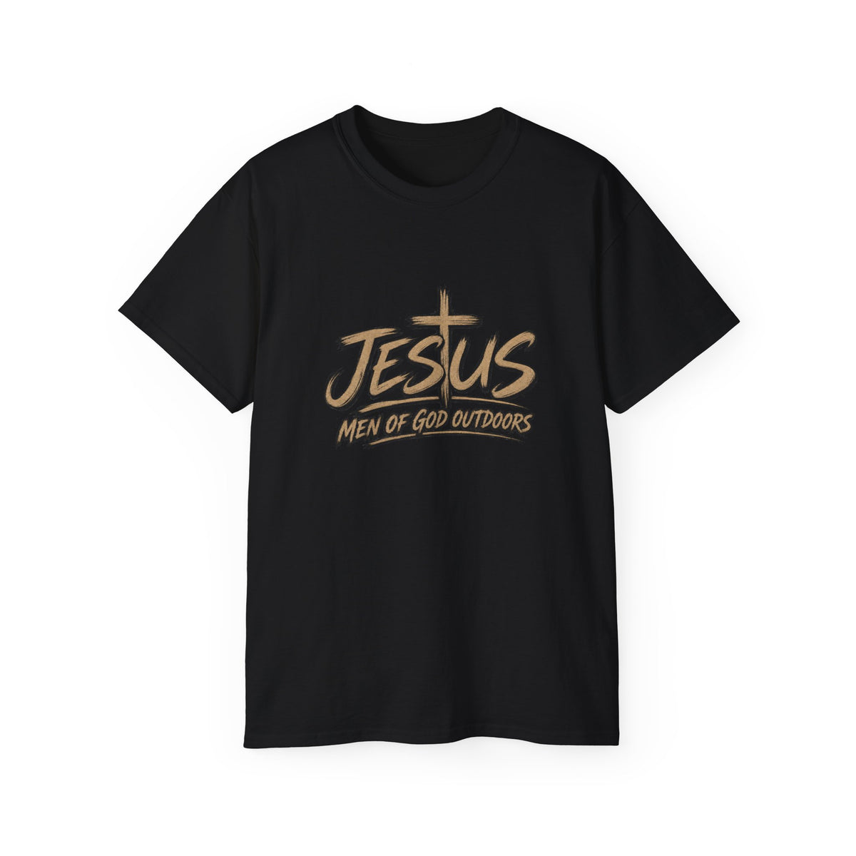 Jesus — Men of God Outdoors T-Shirt