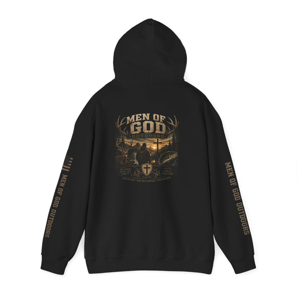 Men Of God Outdoors Hoodie