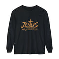 Jesus — Men of God Outdoors Long Sleeve T-Shirt