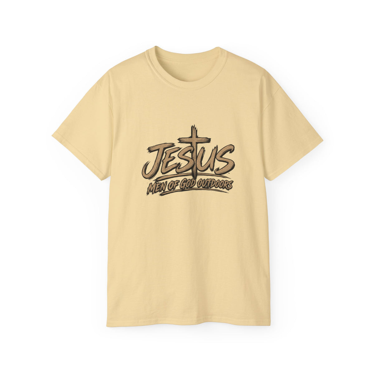 Jesus — Men of God Outdoors T-Shirt