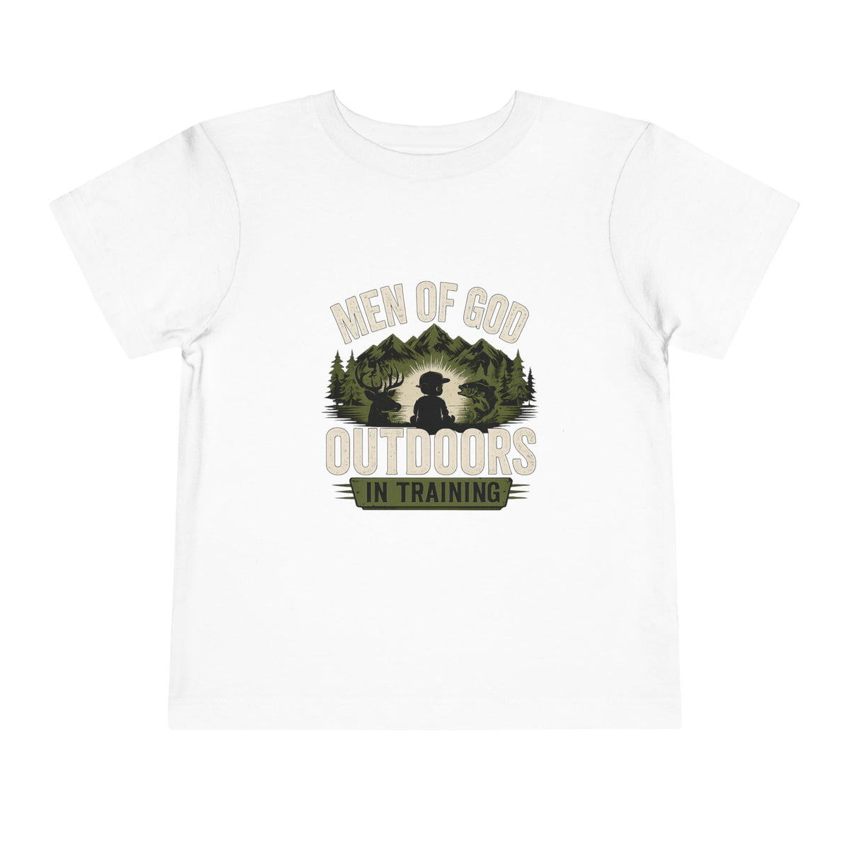 Men of God Outdoors in Training – Youth T-Shirt