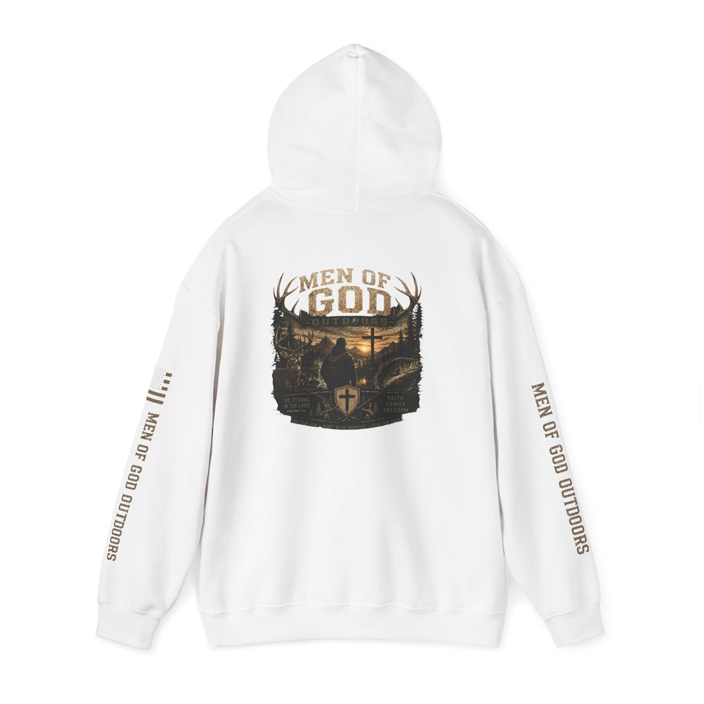 Men Of God Outdoors Hoodie