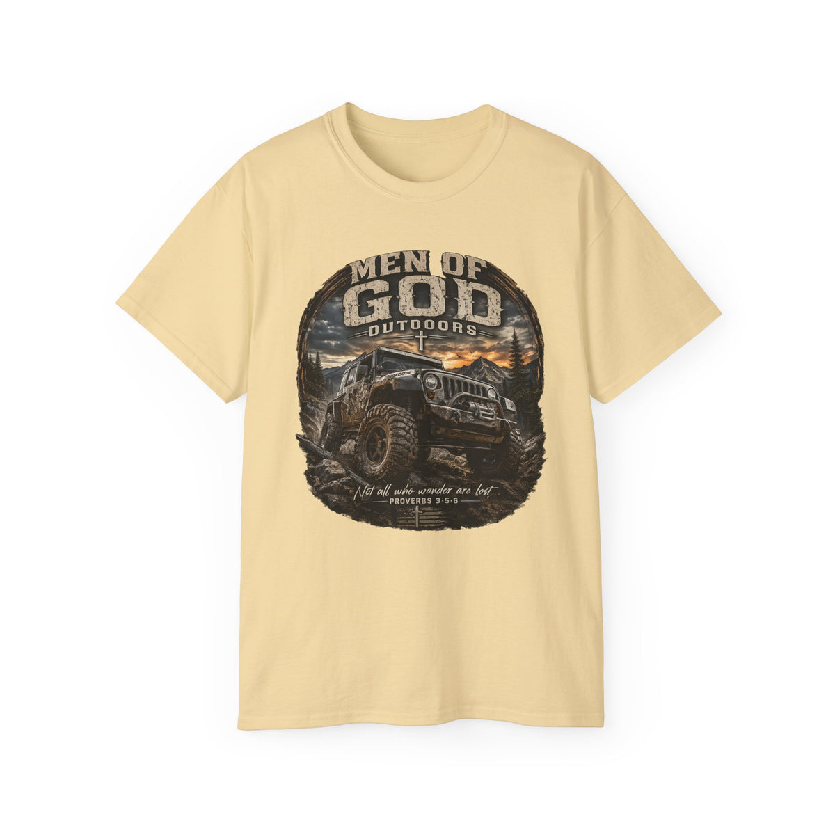 Men of God Outdoors™ Off-Road Jeep T-Shirt