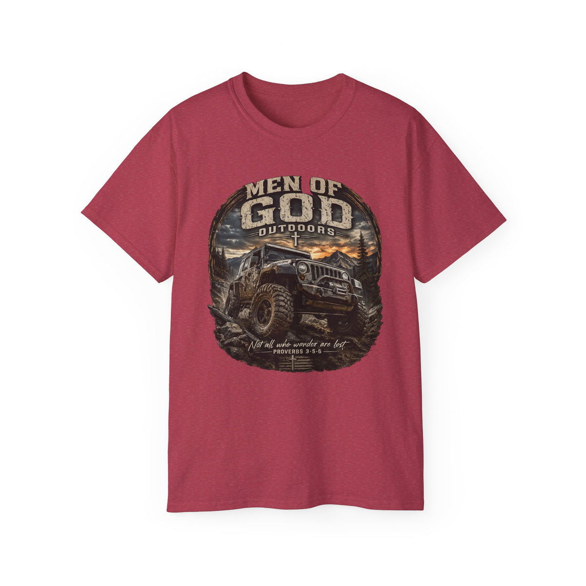 Men of God Outdoors™ Off-Road Jeep T-Shirt
