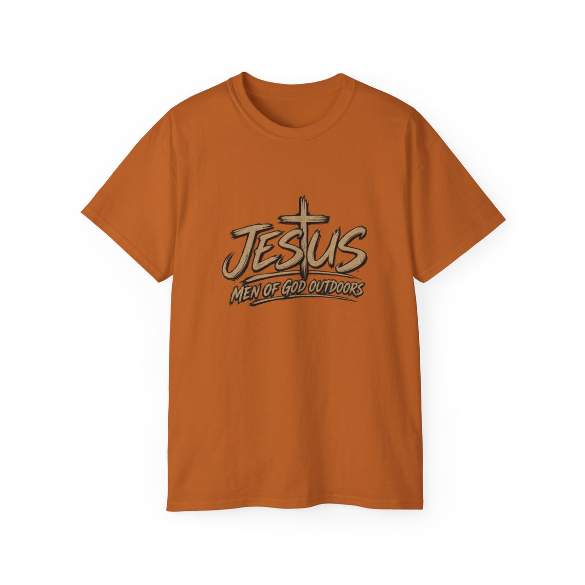 Jesus — Men of God Outdoors T-Shirt