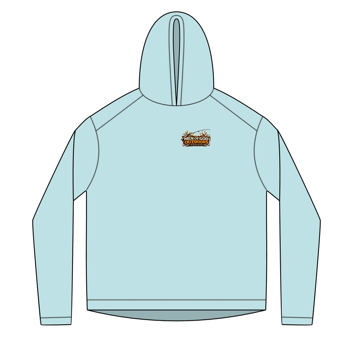 Men of God Outdoors Performance Fishing Hoodie