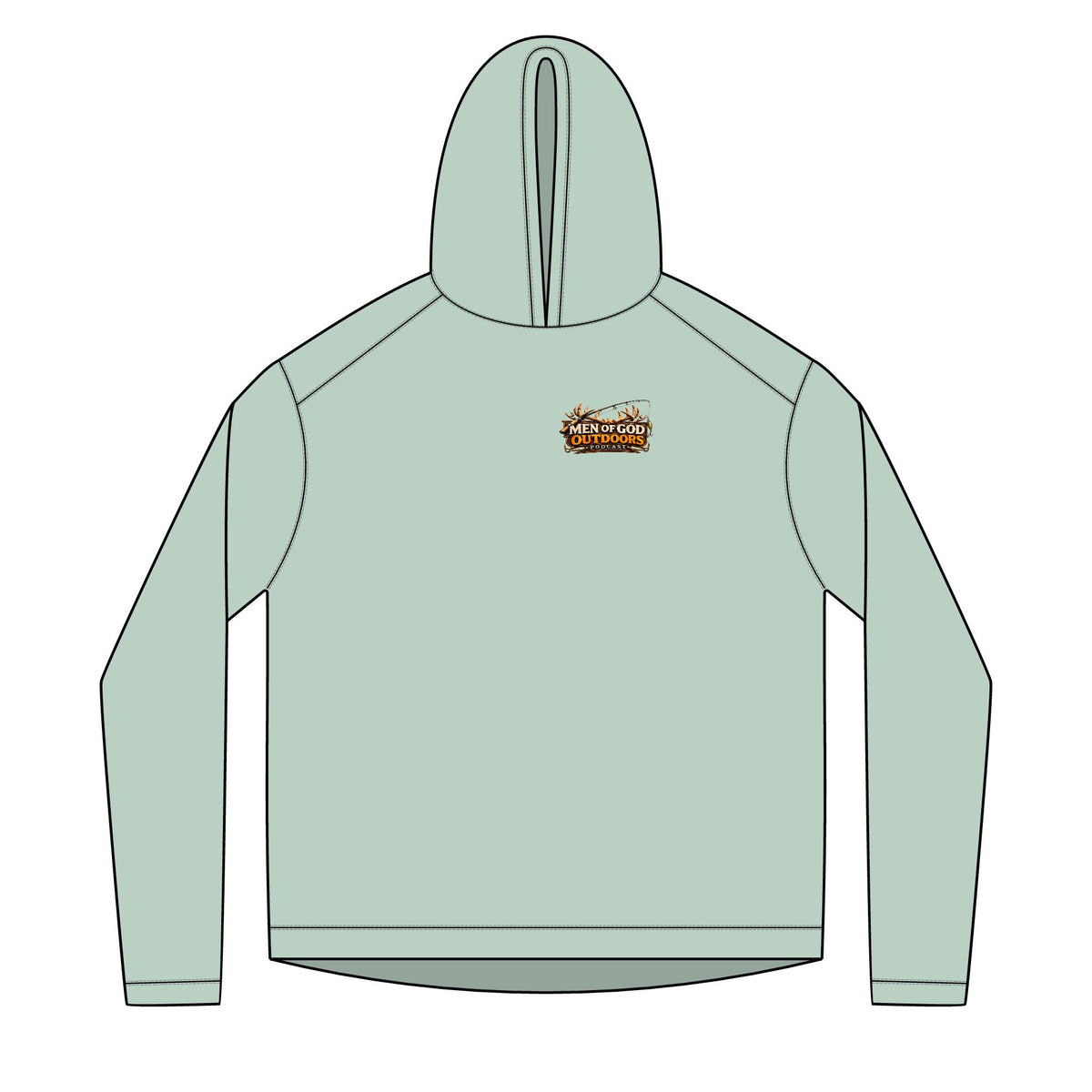 Men of God Outdoors Performance Fishing Hoodie