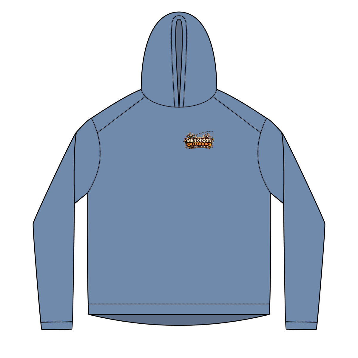 Men of God Outdoors Performance Fishing Hoodie