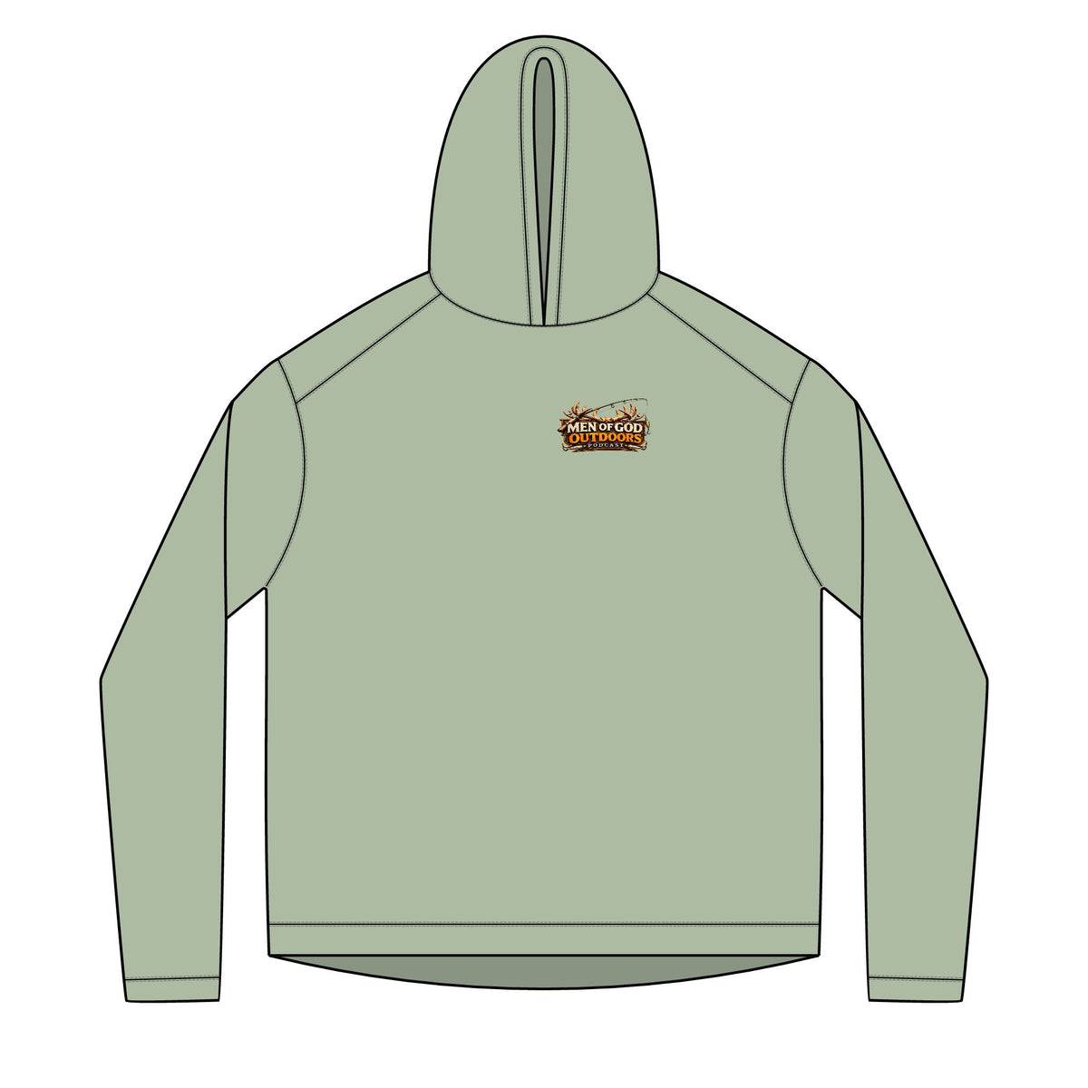 Men of God Outdoors Performance Fishing Hoodie