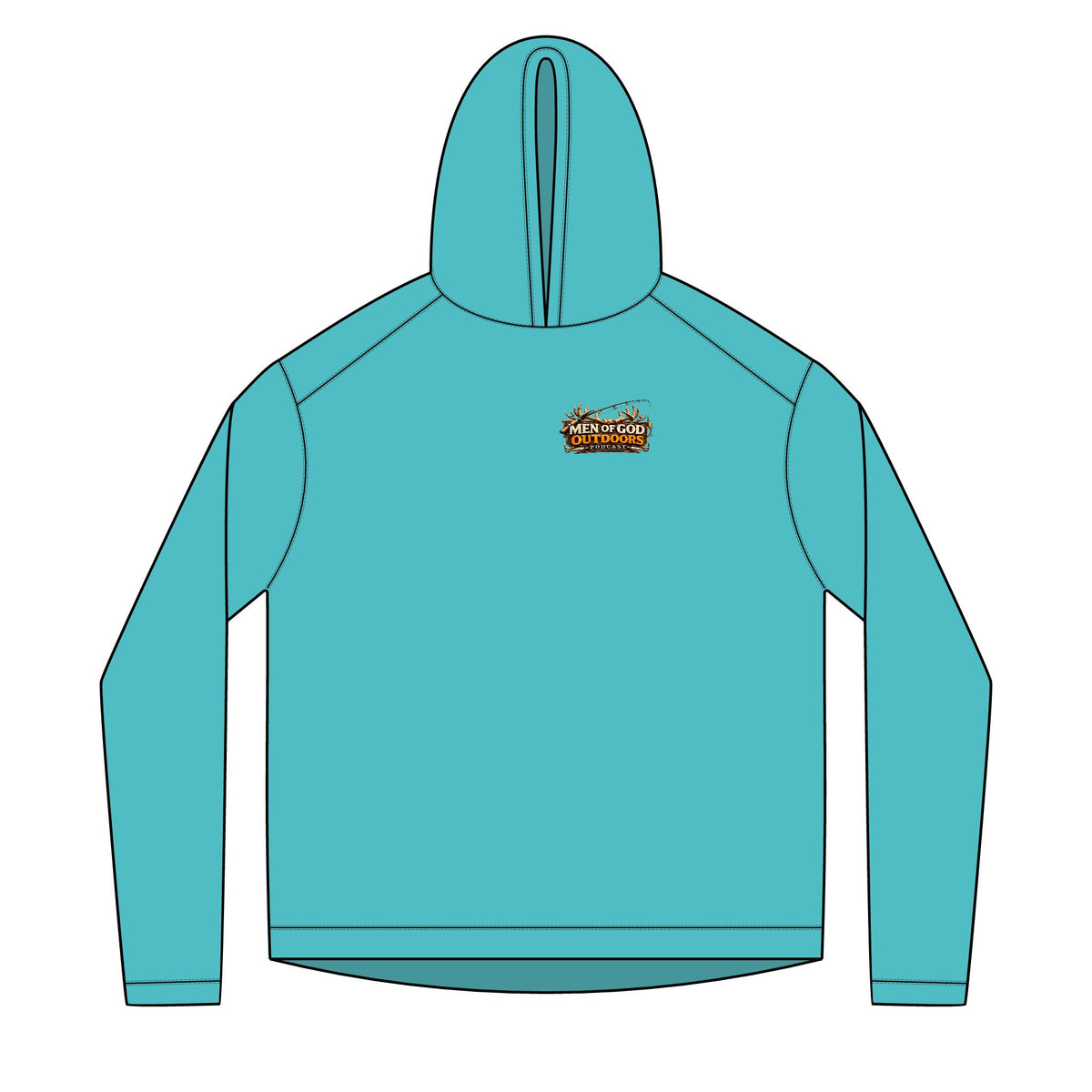 Men of God Outdoors Performance Fishing Hoodie