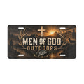 Men of God Outdoors Mountain License Plate