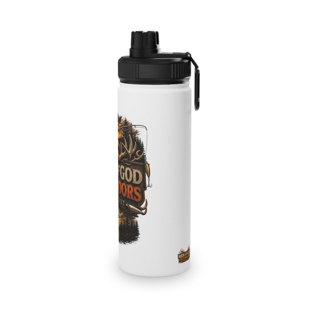 Stainless Steel Water Bottle, Sports Lid 12oz 18oz 32oz