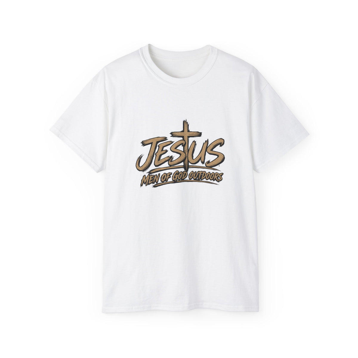 Jesus — Men of God Outdoors T-Shirt