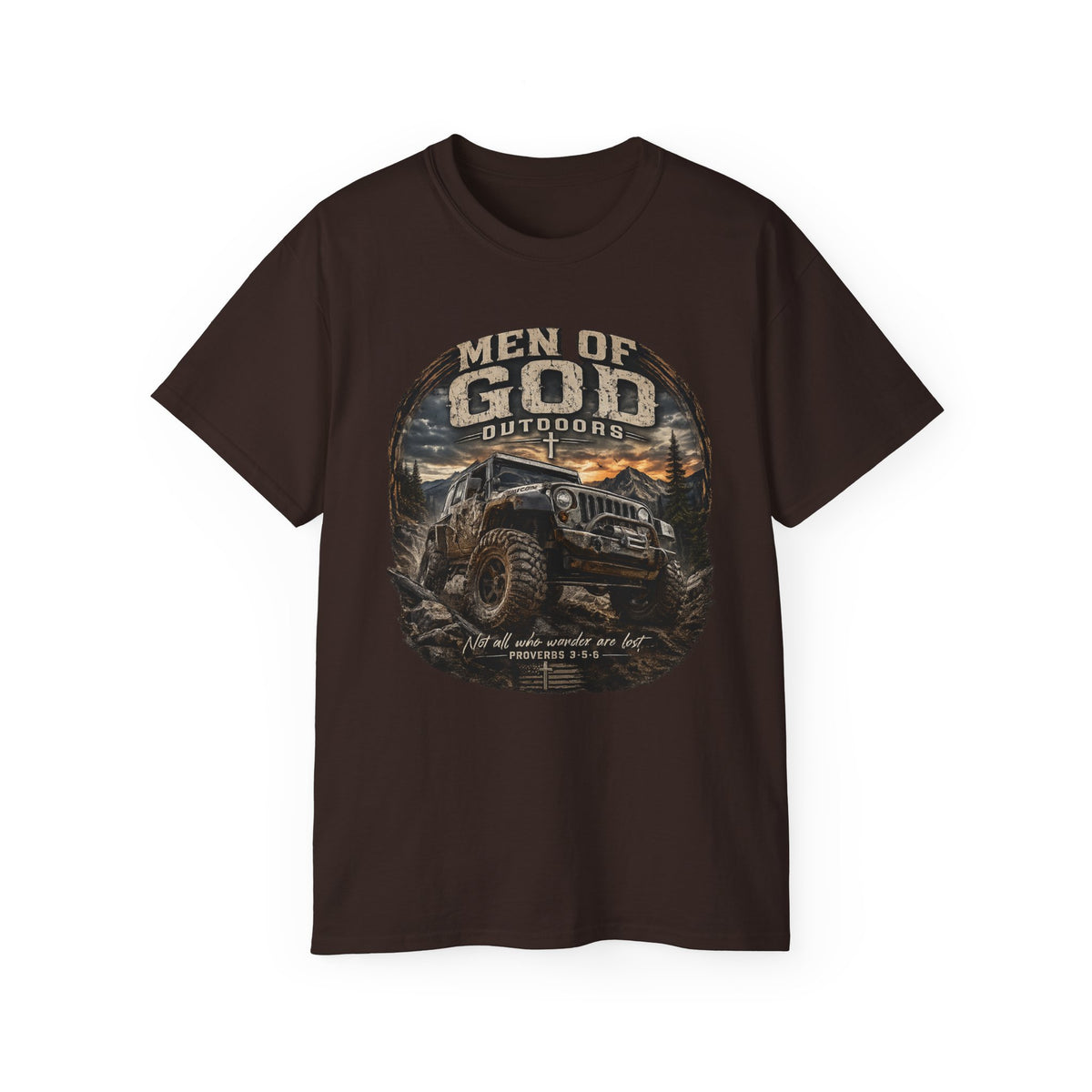Men of God Outdoors™ Off-Road Jeep T-Shirt