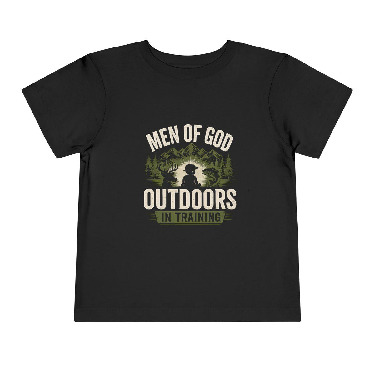 Men of God Outdoors in Training – Youth T-Shirt